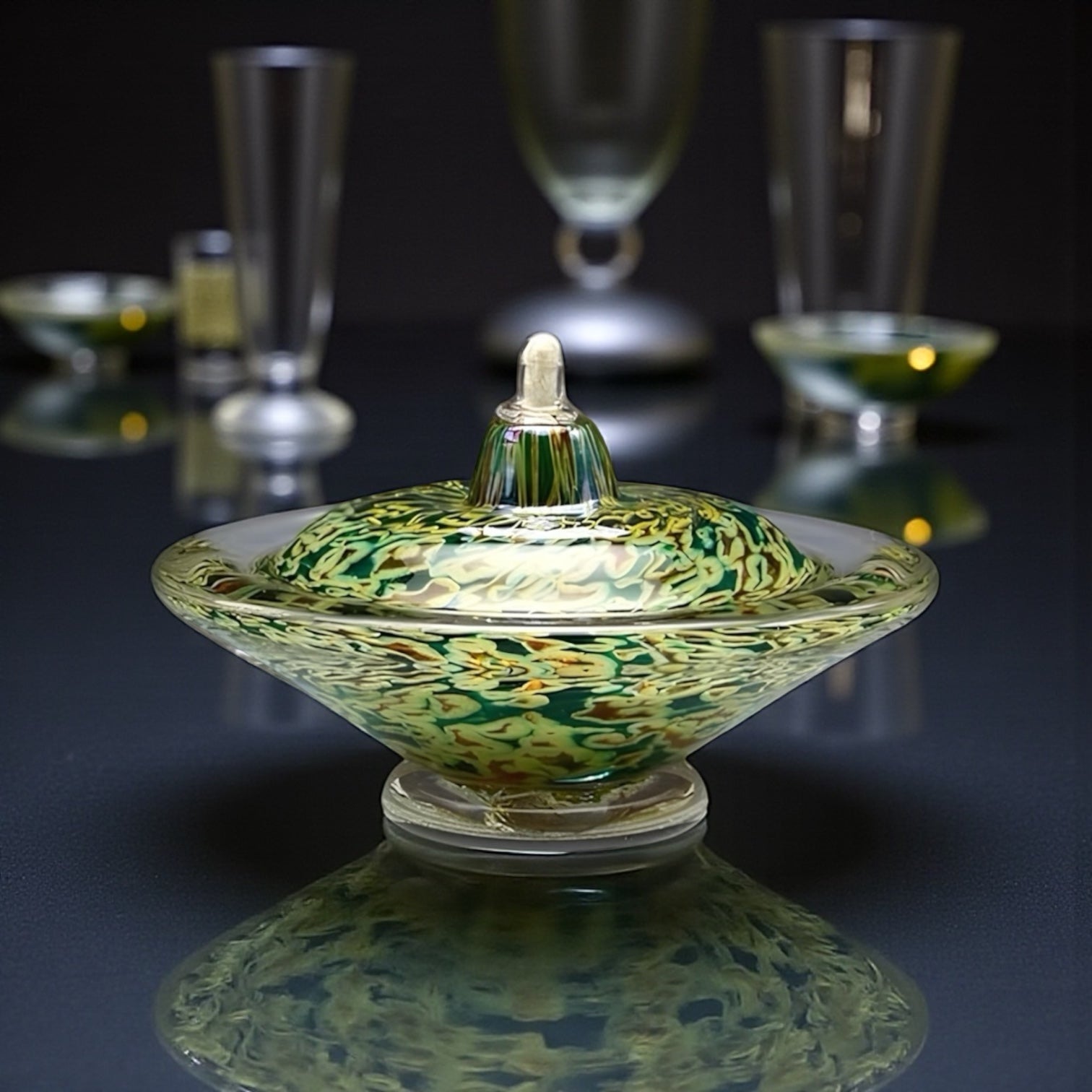 Saturn Oil Lamps – Celestial Glow in Handcrafted Form