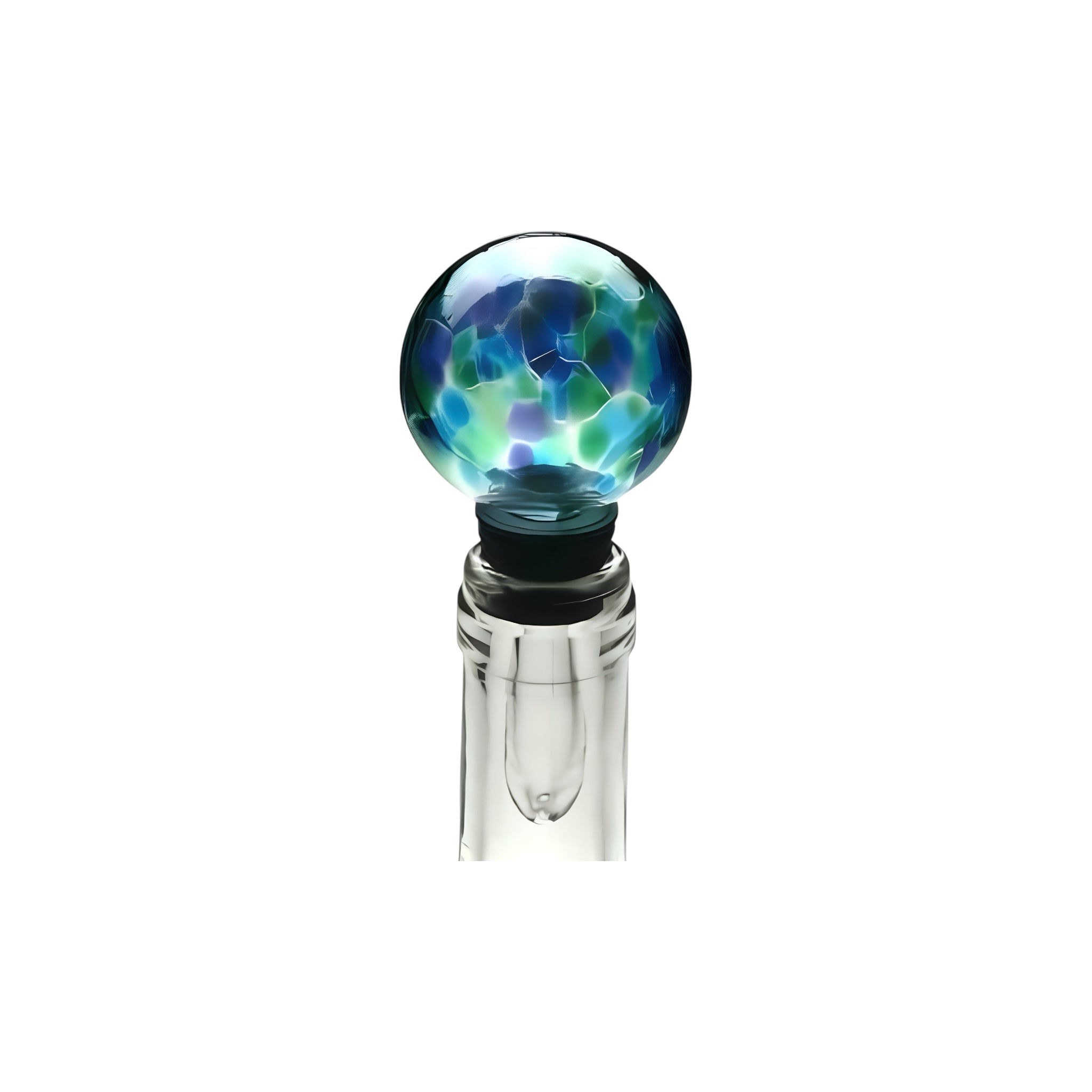 Blue Green Mix Bottle Stopper