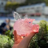 Handblown Glass Flying Pig – Because Anything Is Possible