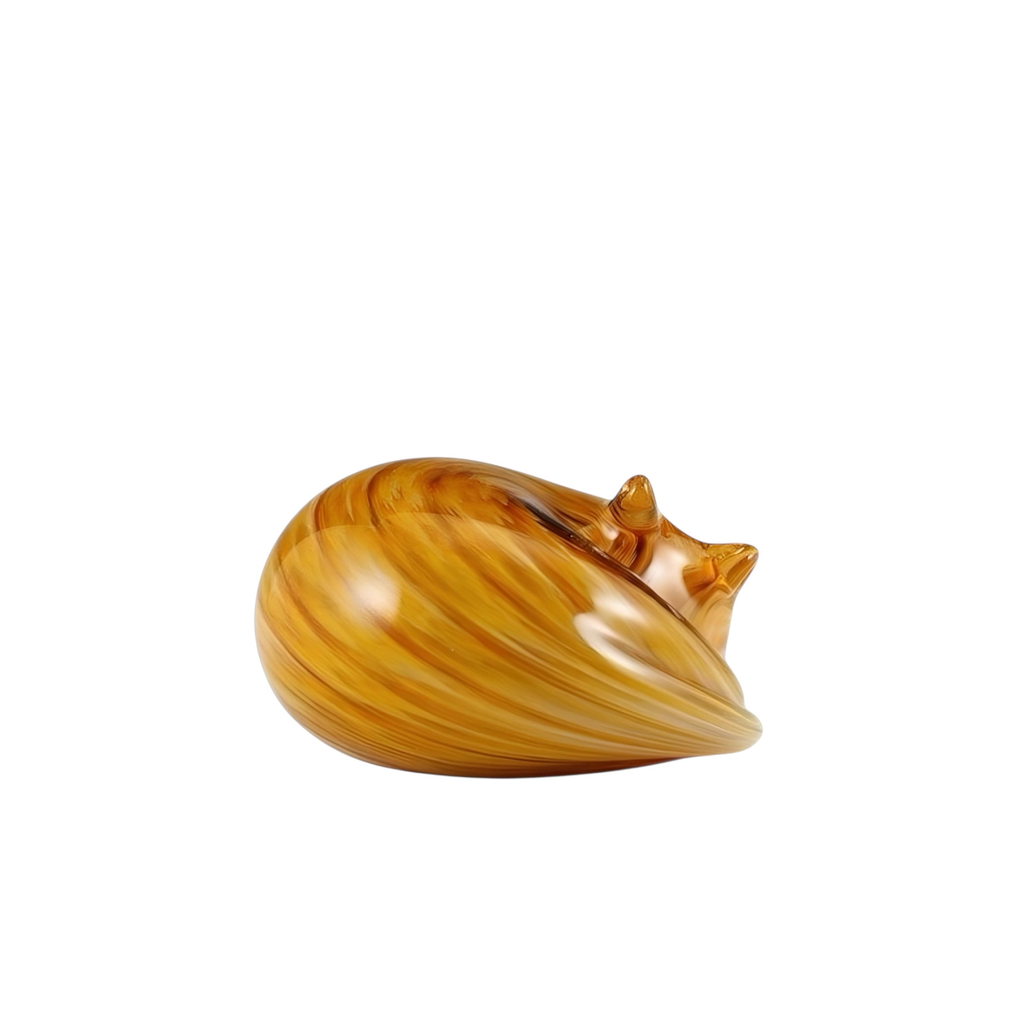 Marmalade Striped Sleeping Cat