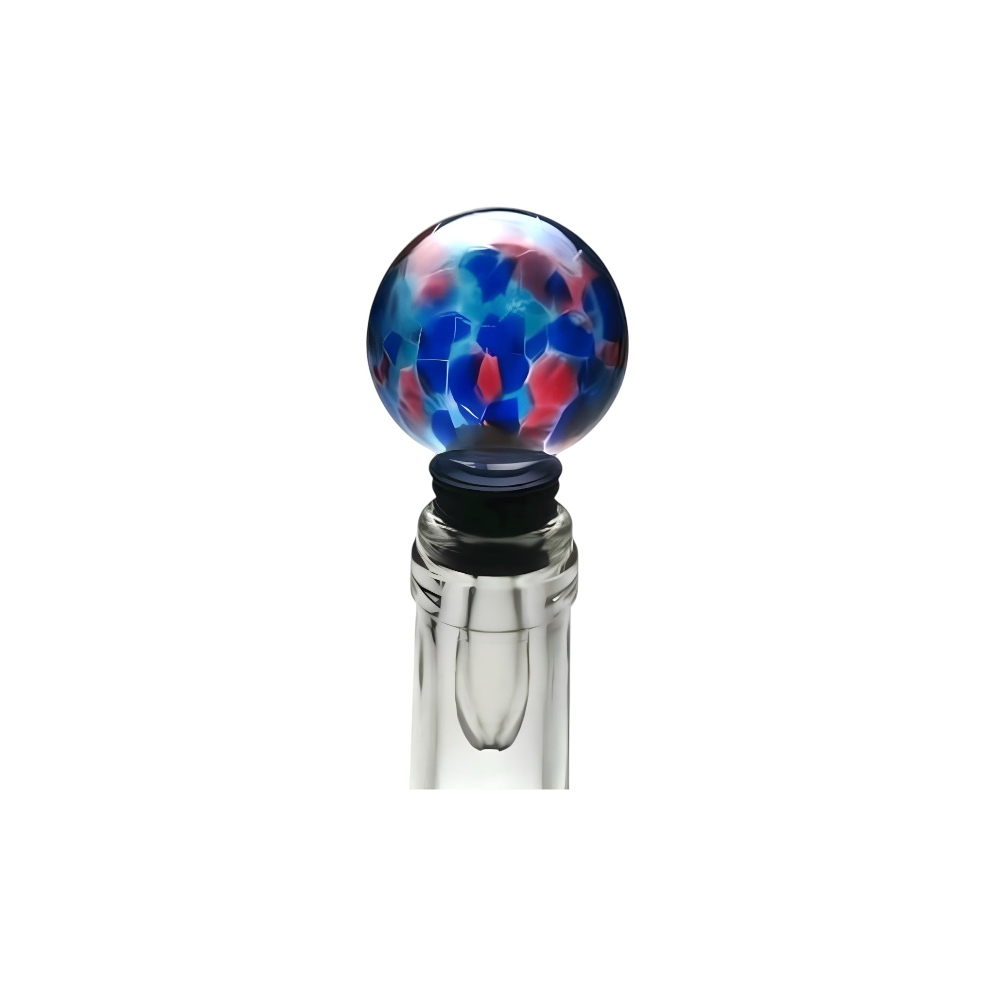 Sapphire and Ruby Bottle Stopper