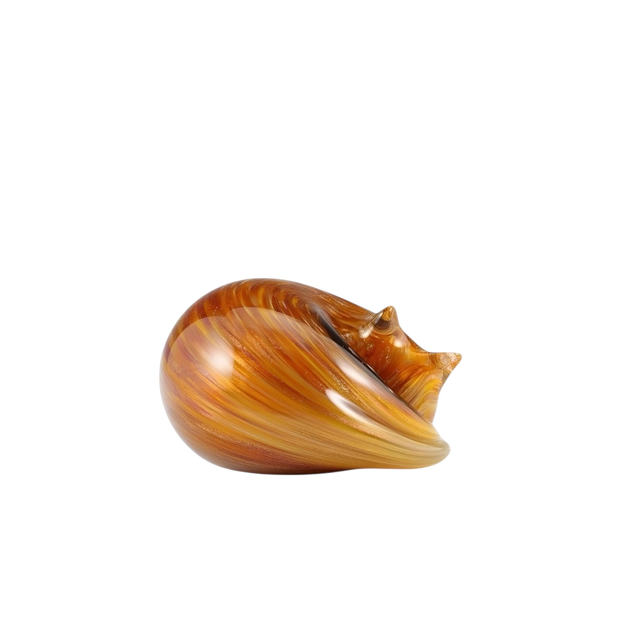 Sparkly Marmalade Sleeping Cat