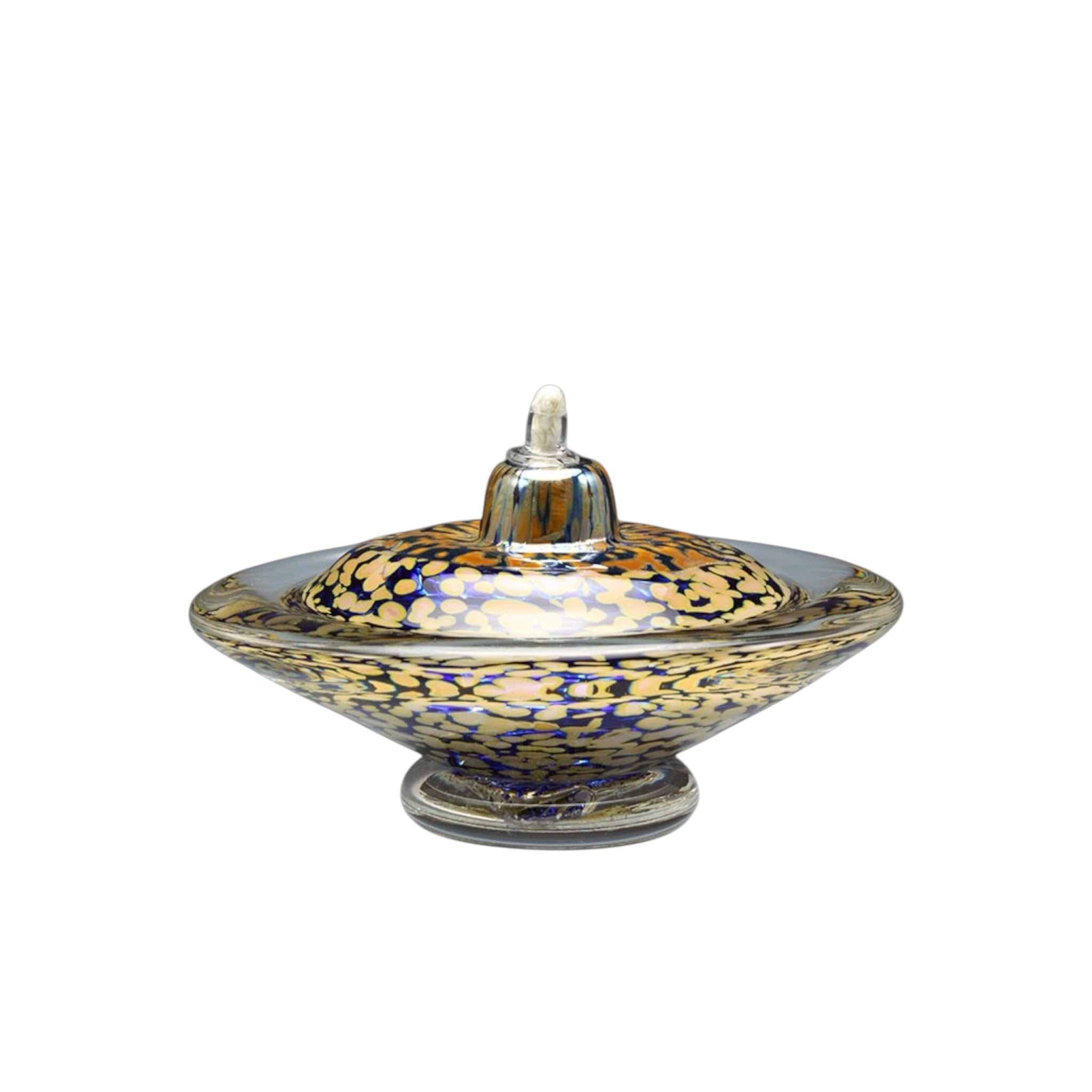 Transparent Blue Oil Light