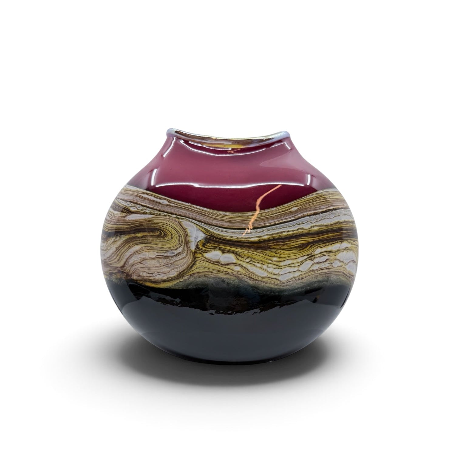 Ruby Strata Vessel