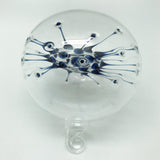 COVID-19 corona Neuron Sapphire Christmas  Ornament
