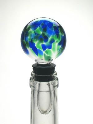 Blue Green Mix Bottle Stopper