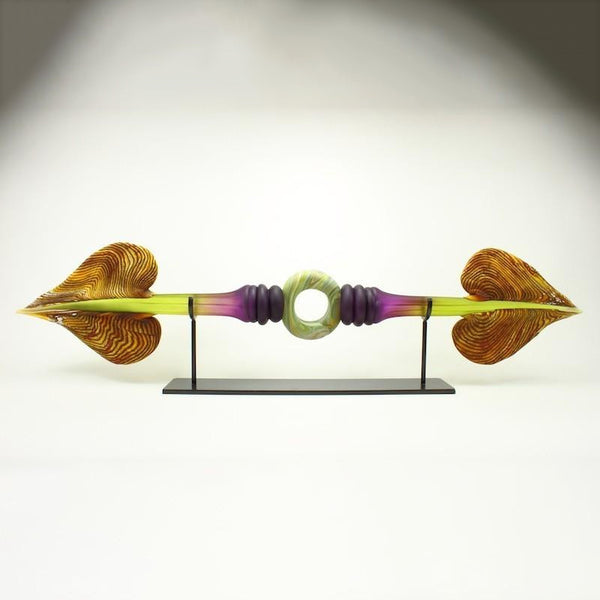 Amethyst & Lime Austral with Ring Inclusion