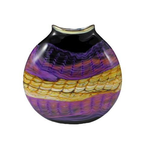 Amethyst Opal Flatten Vessel