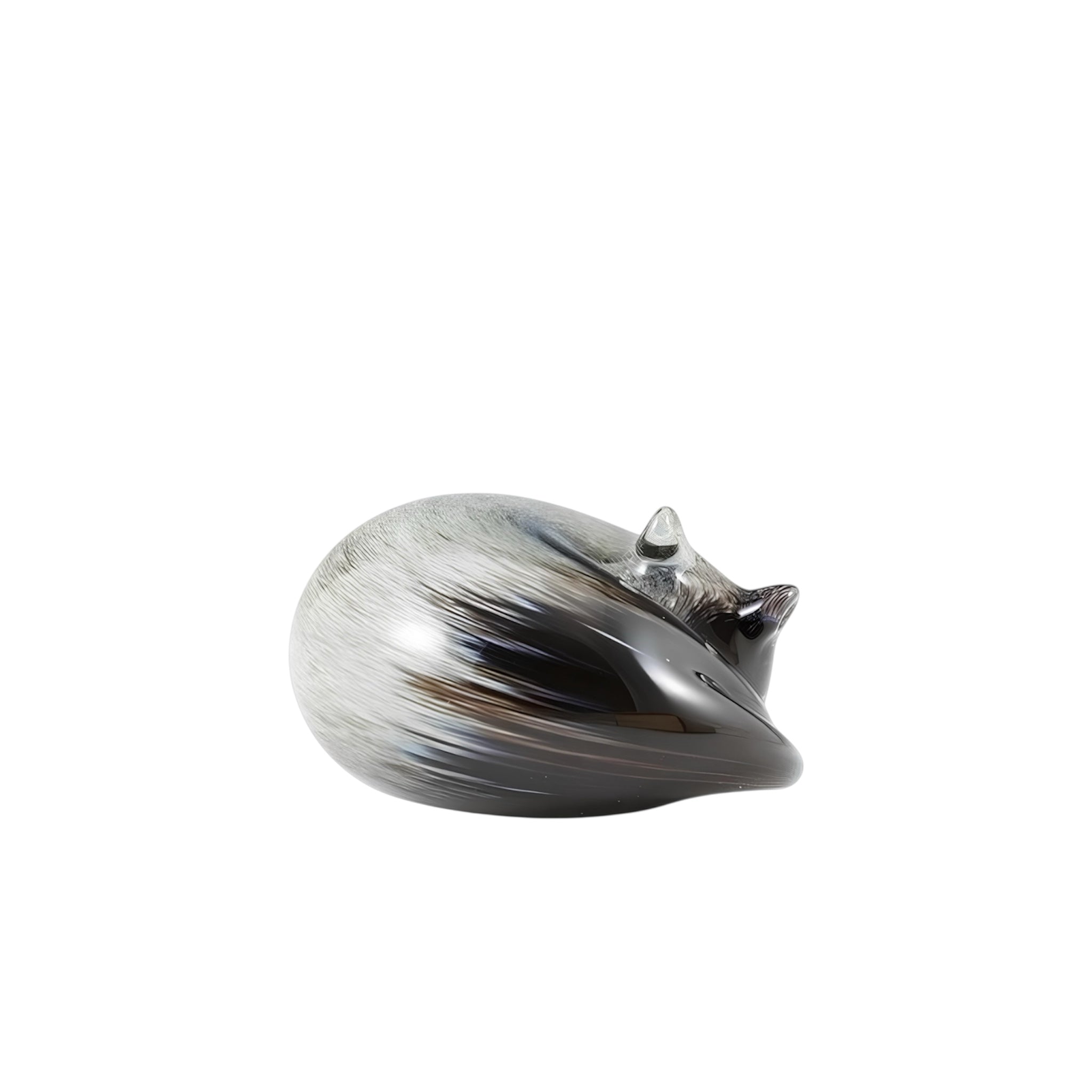 Beige and Black Sleeping Cat