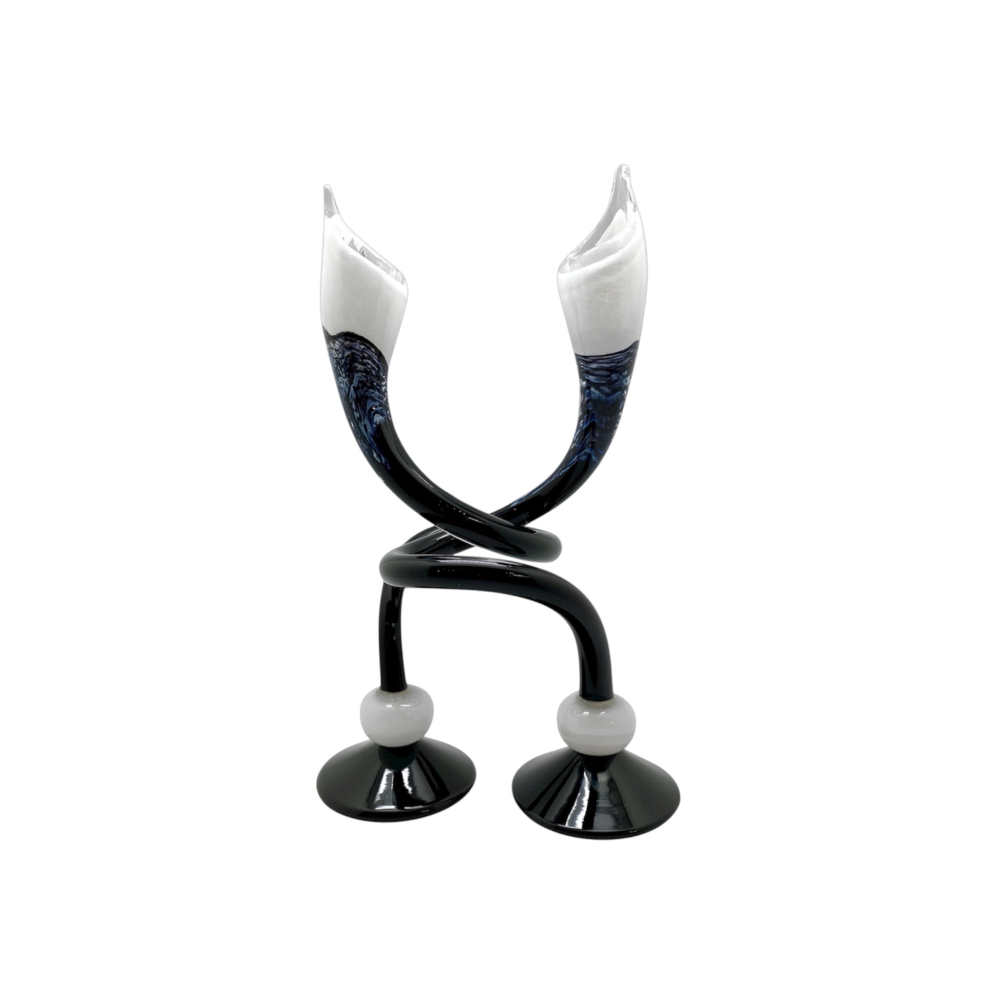 Black and White Candle Sticks