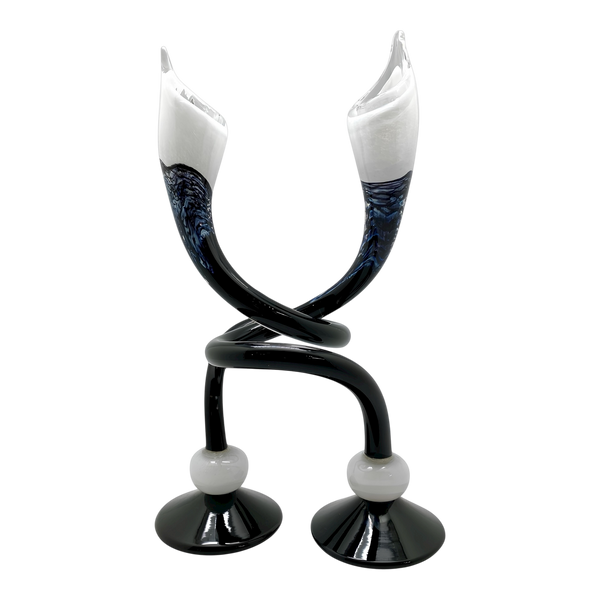 Black and White Candle Sticks