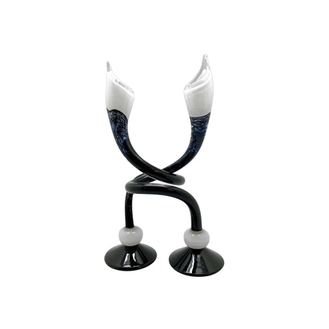 Black and White Candle Sticks