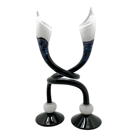 Black and White Candle Sticks