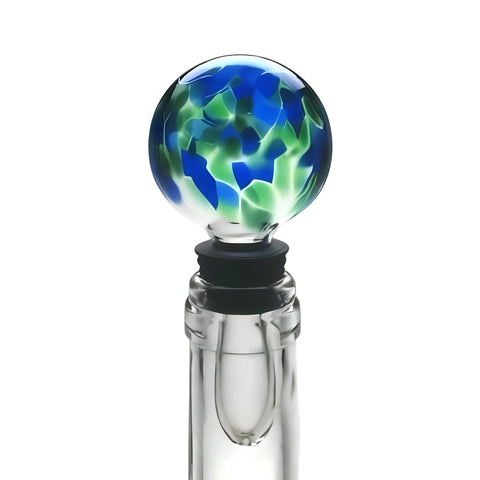 Blue Green Mix Bottle Stopper