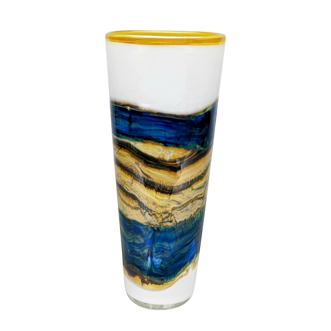 White Opal With Coastal Cone