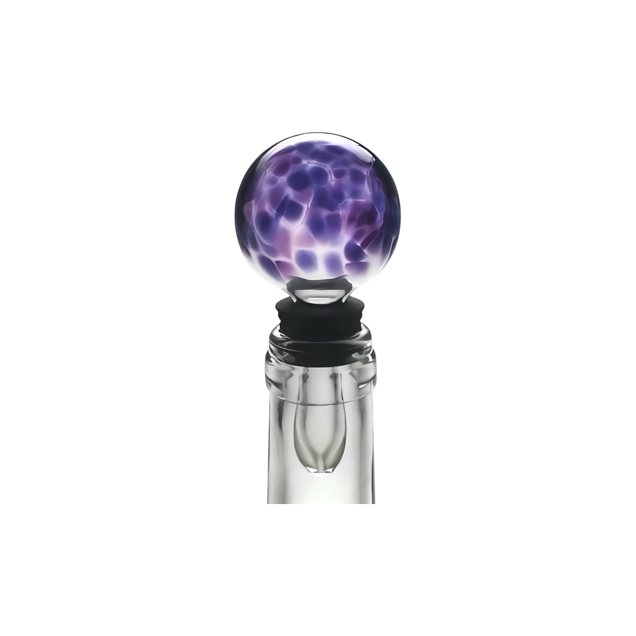 Double Violet Bottle Stopper