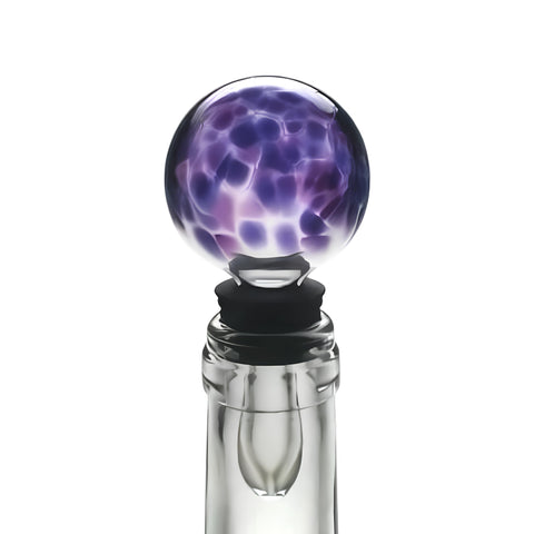 Double Violet Bottle Stopper