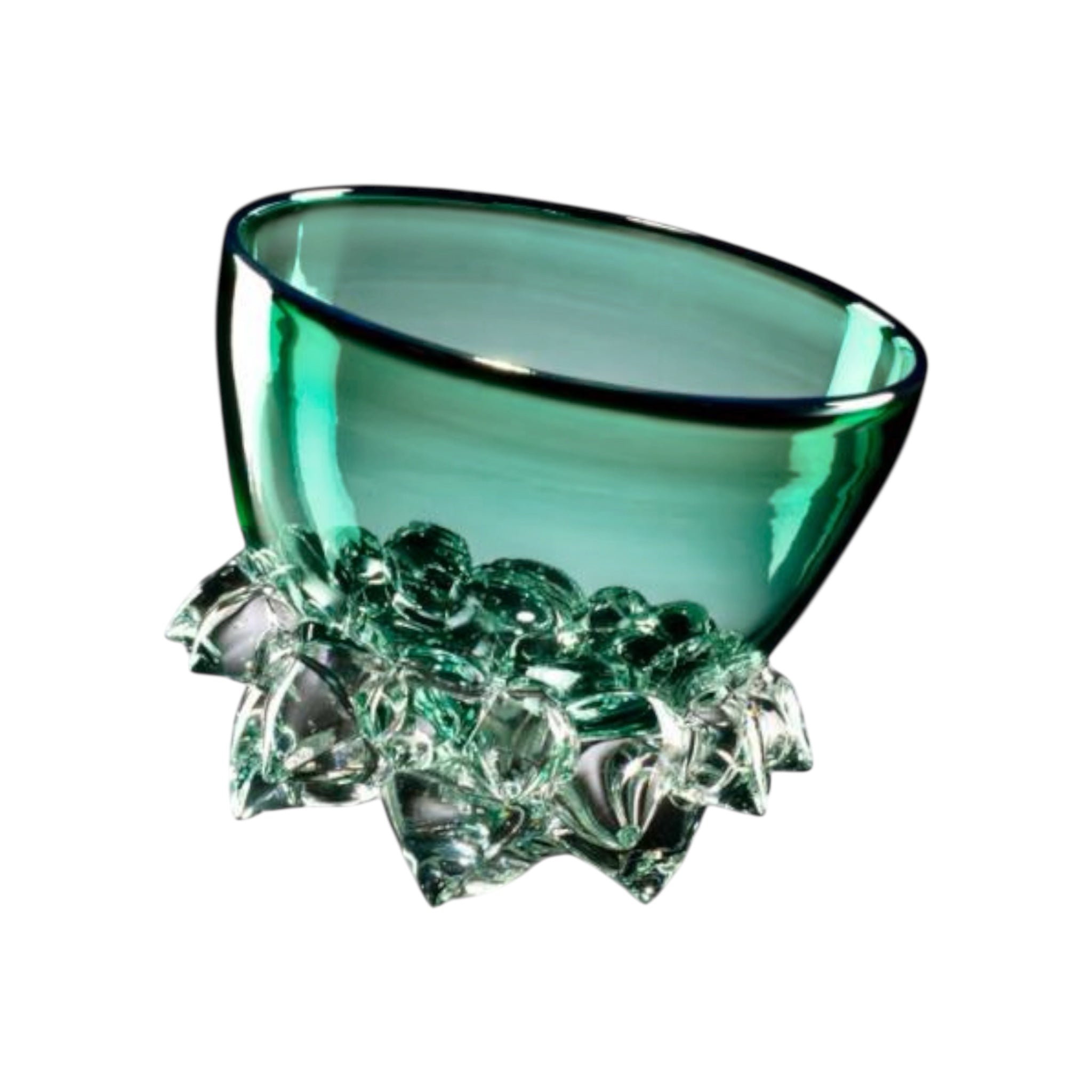 Emerald Green Thorn Vessel