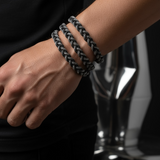 Hand Woven Silver Kazaz Bracelet