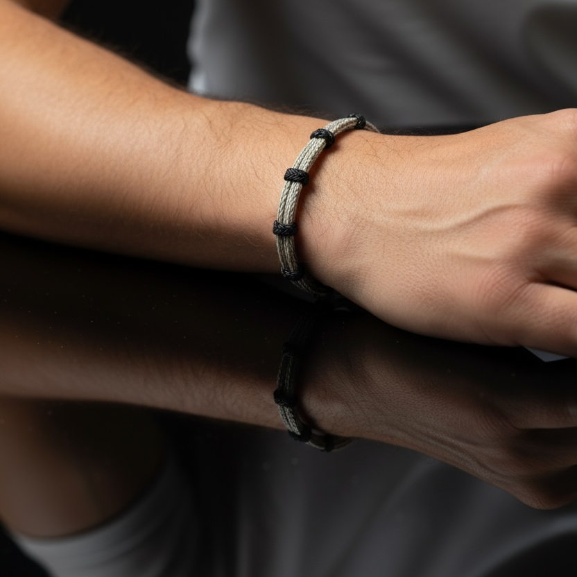 Hand Woven Silver Kazaz Bracelet