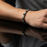 Hand Woven Silver Kazaz Bracelet