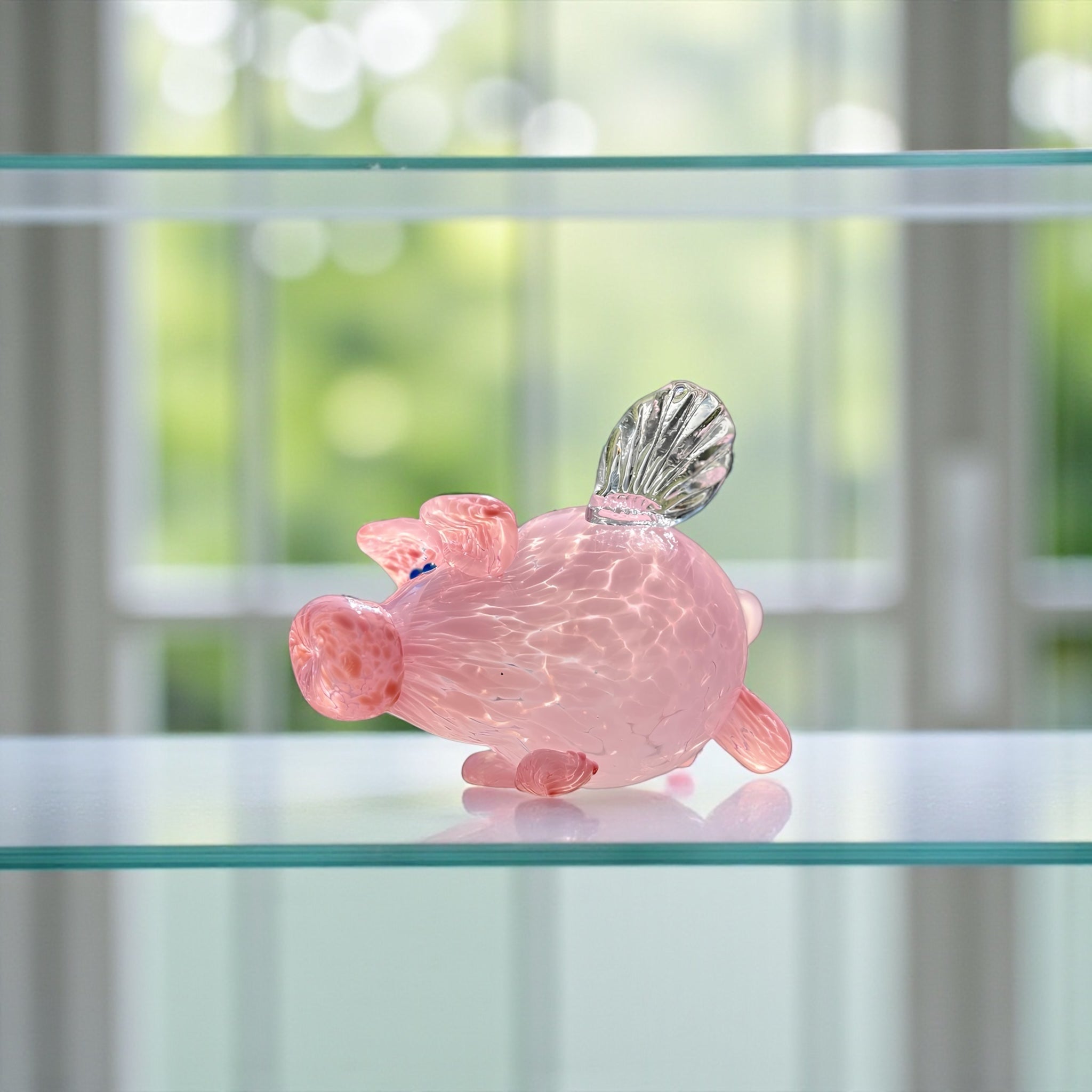 Handblown Glass Flying Pig – Because Anything Is Possible