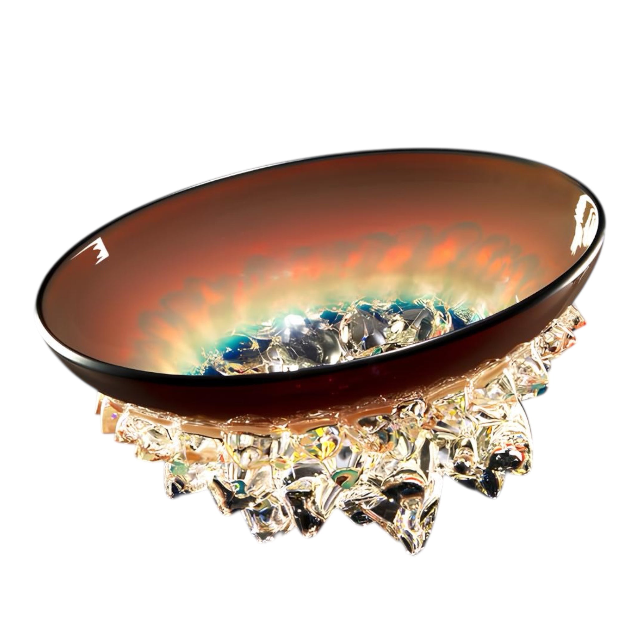 Iris Gold Tilted Thorn