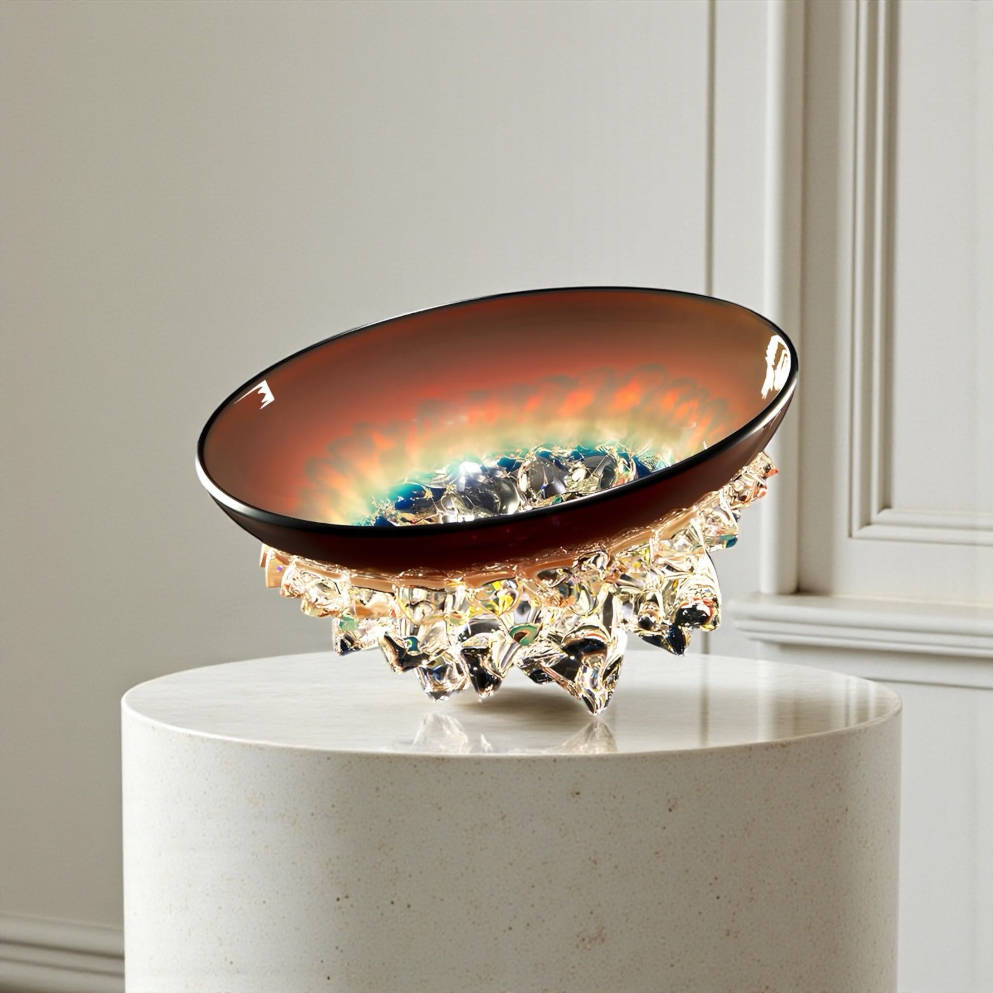 Iris Gold Tilted Thorn