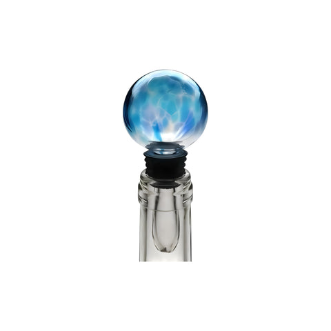 Light Blue Bottle Stopper