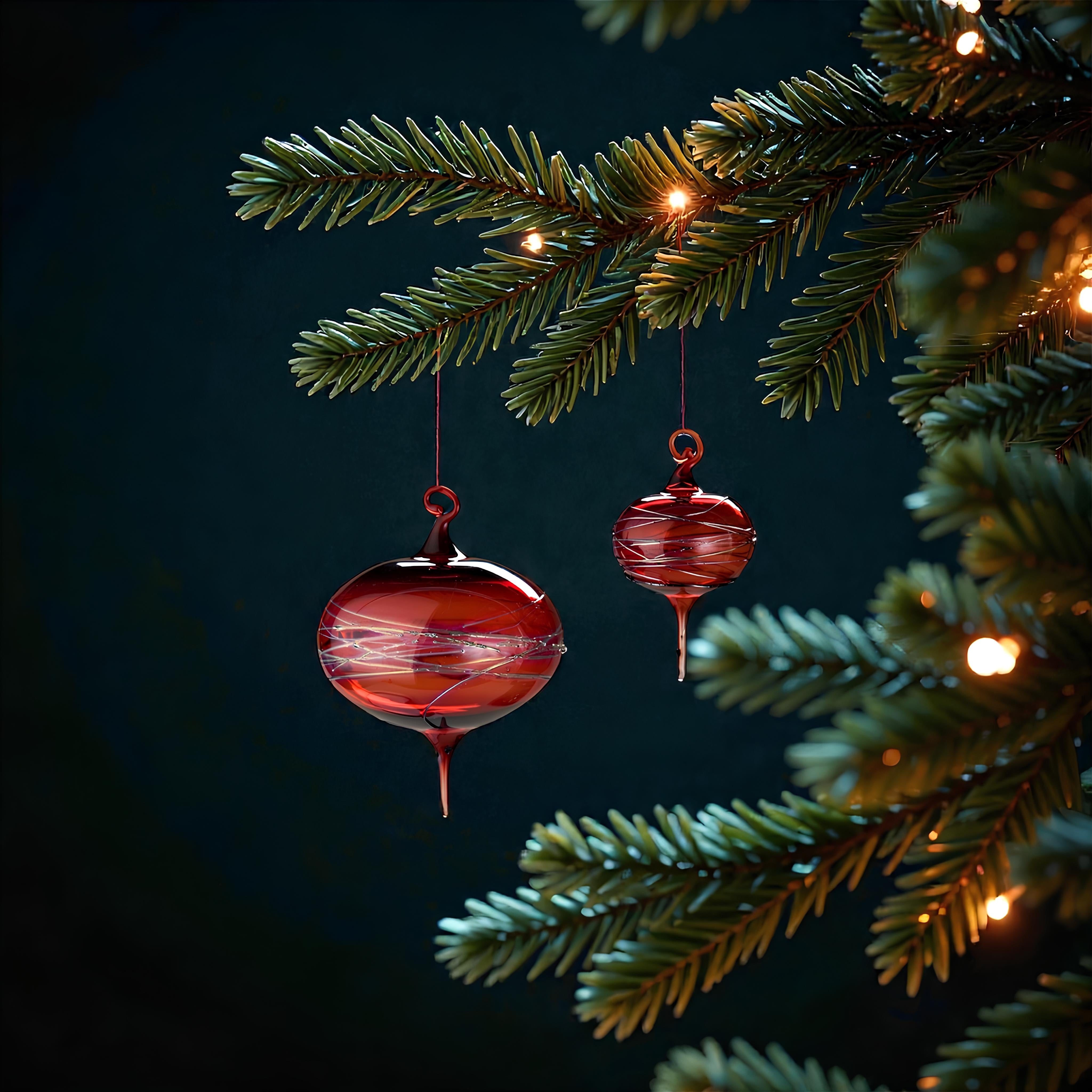 Matador Twist Ornament – Hand-Blown Glass Ornament