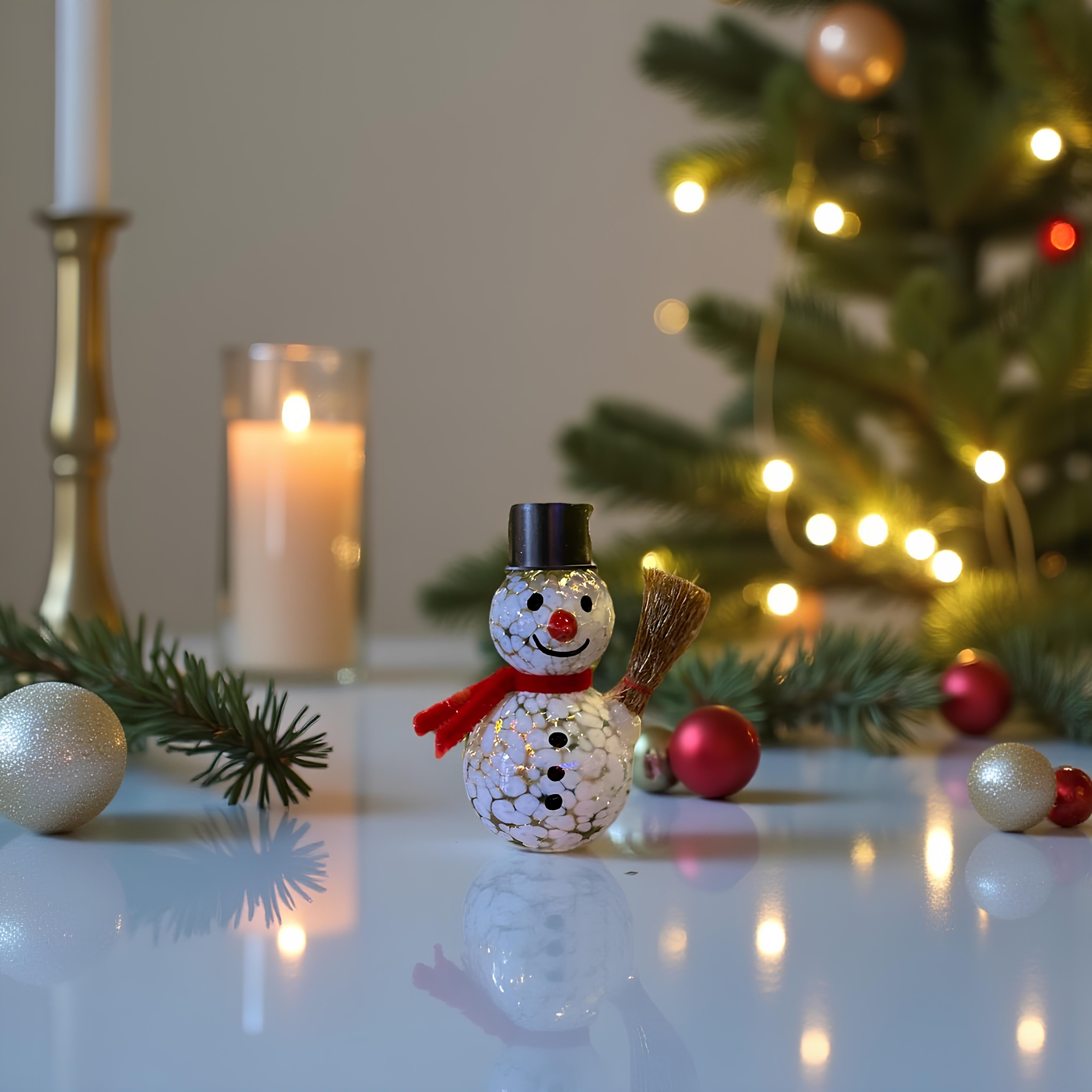 Mr. Snowman Christmas Ornament