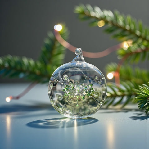 Neuron Green Christmas Ornament