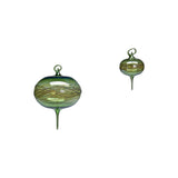 Evergreen Wrap Twist Ornament – Hand-Blown Glass Ornament