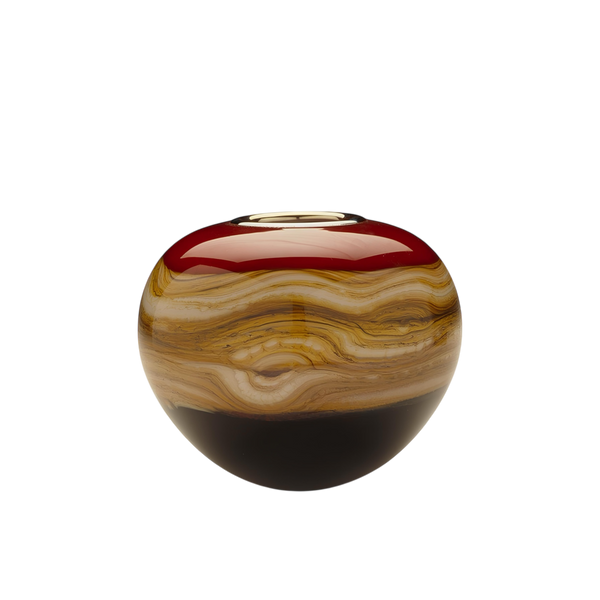 Ruby Strata Sphere