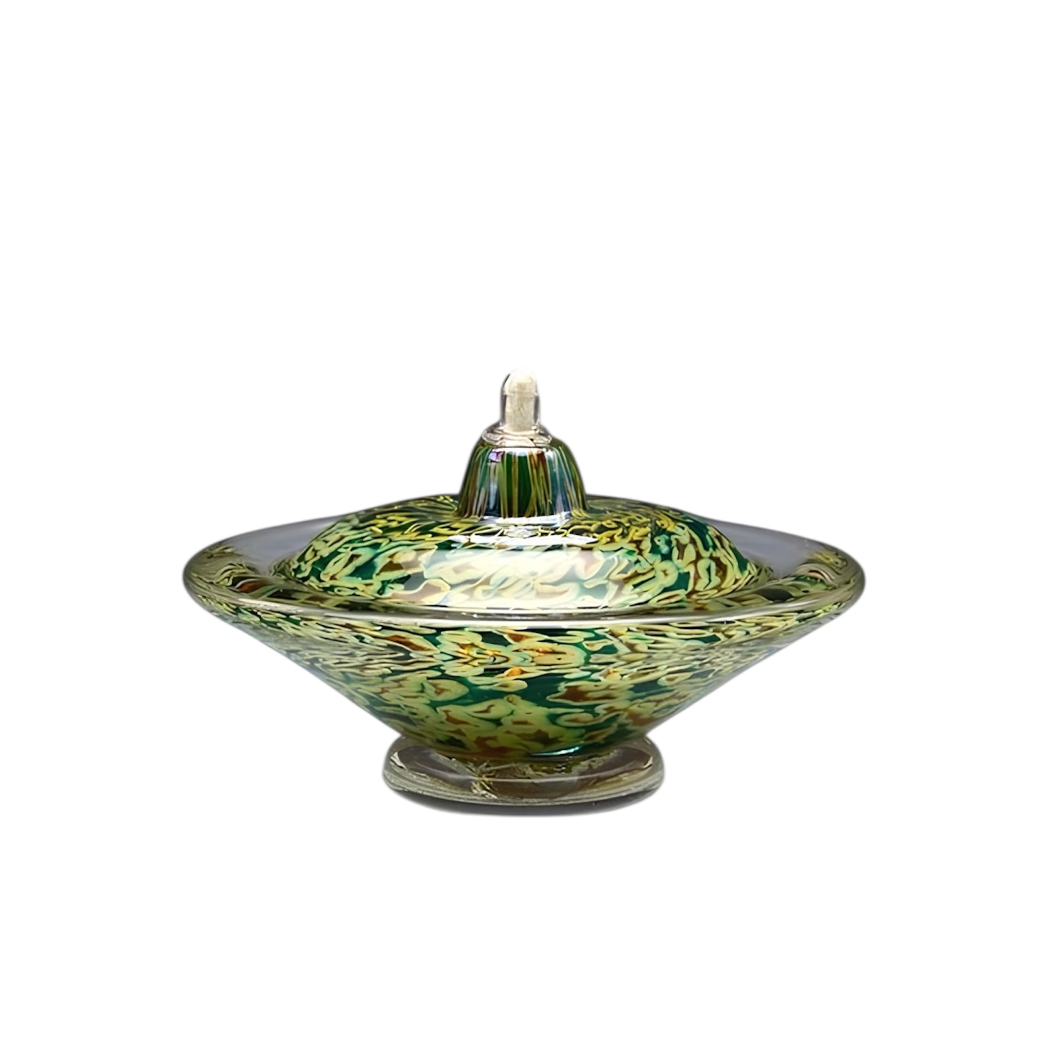 Silver Green Oil Light