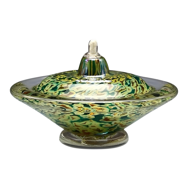 Silver Green Oil Light