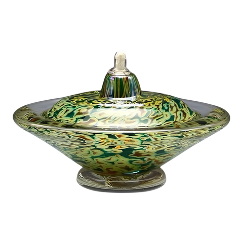 Silver Green Oil Light