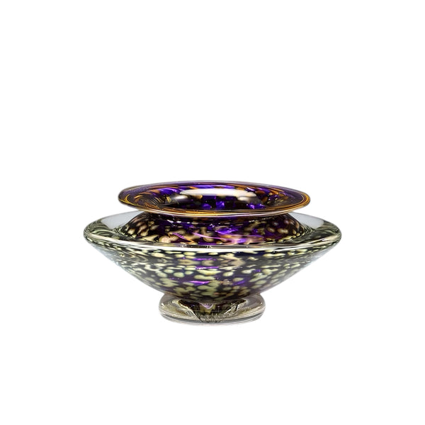 Transparent Amethyst Ikebana Vase