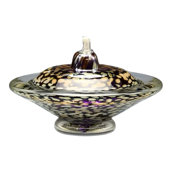 Transparent Amethyst Oil Light