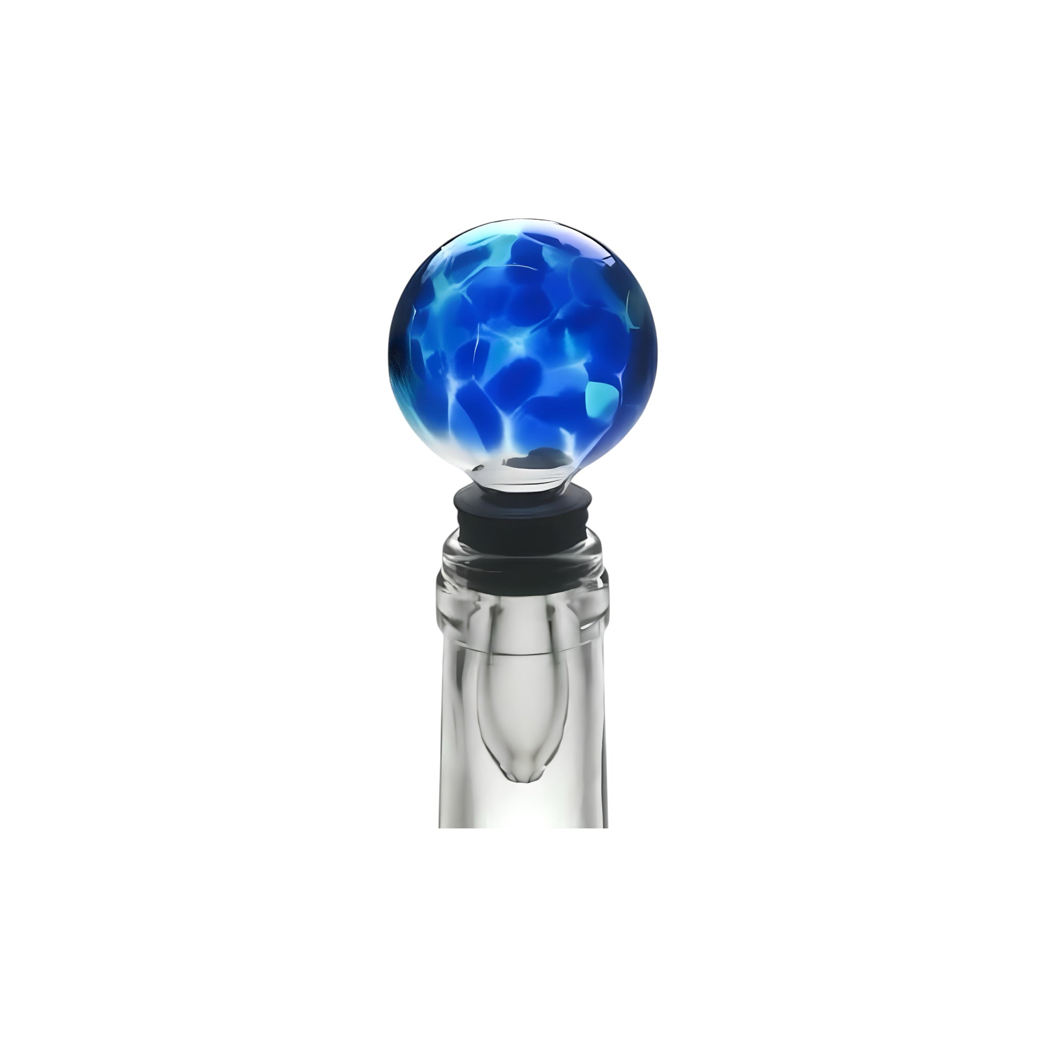 True Blue Bottle Stopper