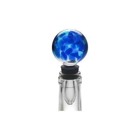 True Blue Bottle Stopper
