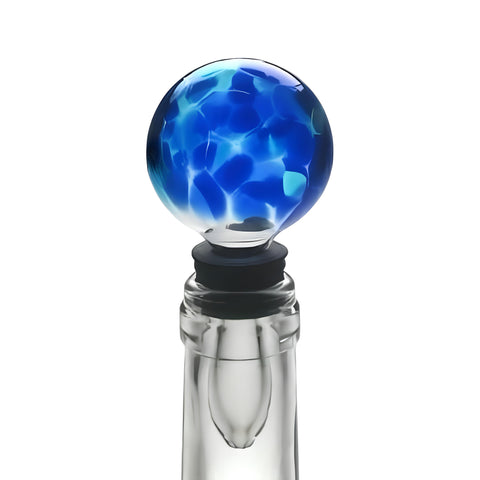 True Blue Bottle Stopper