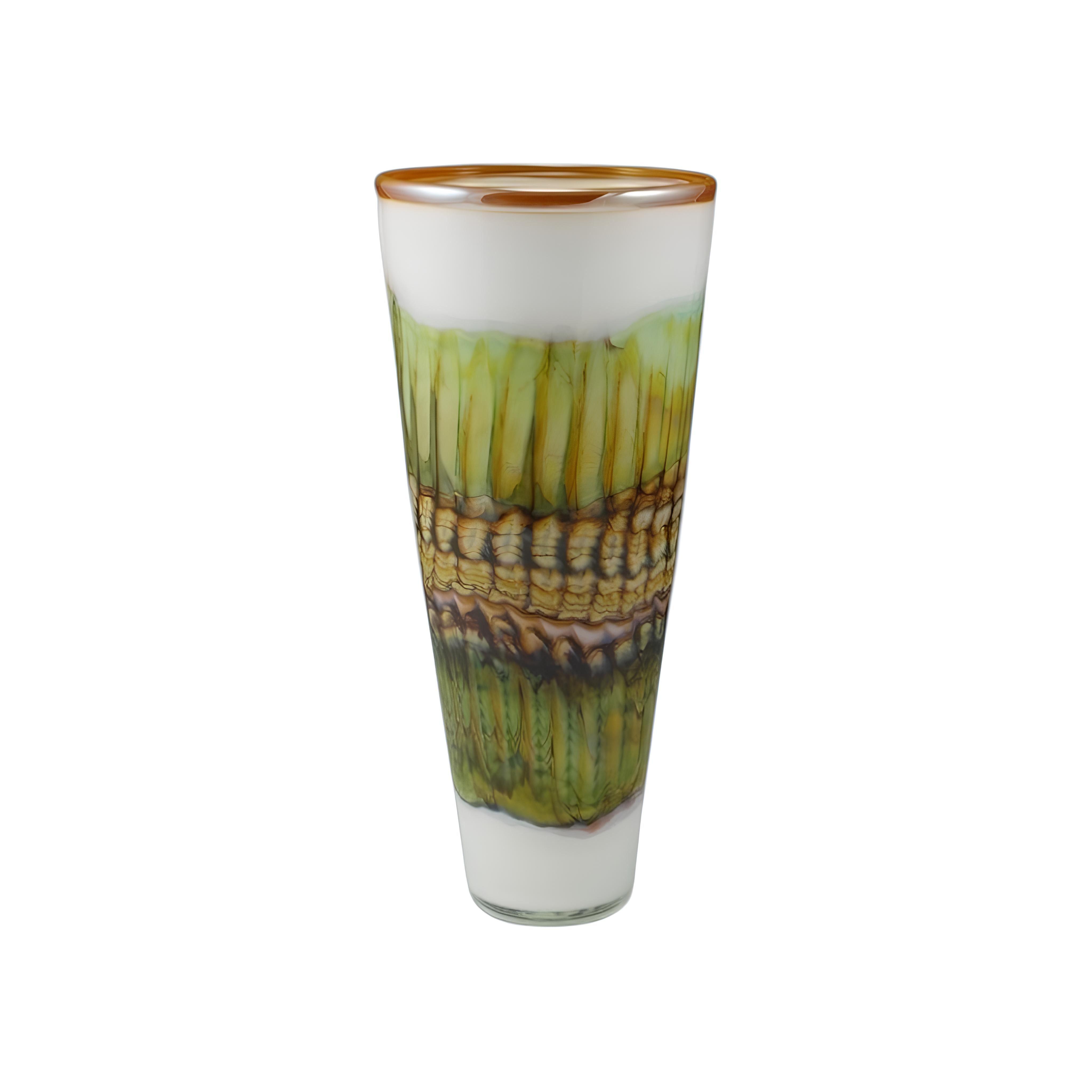 White Opal With Sage Cone