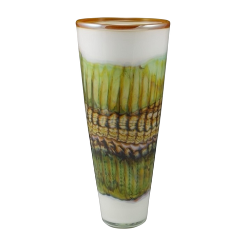 White Opal With Sage Cone