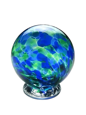 Amazon Blue and Green Wishing Ball and Gratitude Globe