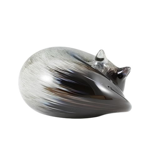 Beige and Black Sleeping Cat