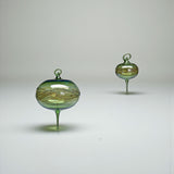 Evergreen Wrap Twist Ornament – Hand-Blown Glass Ornament