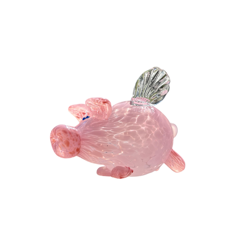 Handblown Glass Flying Pig – Because Anything Is Possible