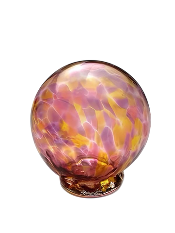 Pink Orchid Wishing Ball and Gratitude Globe