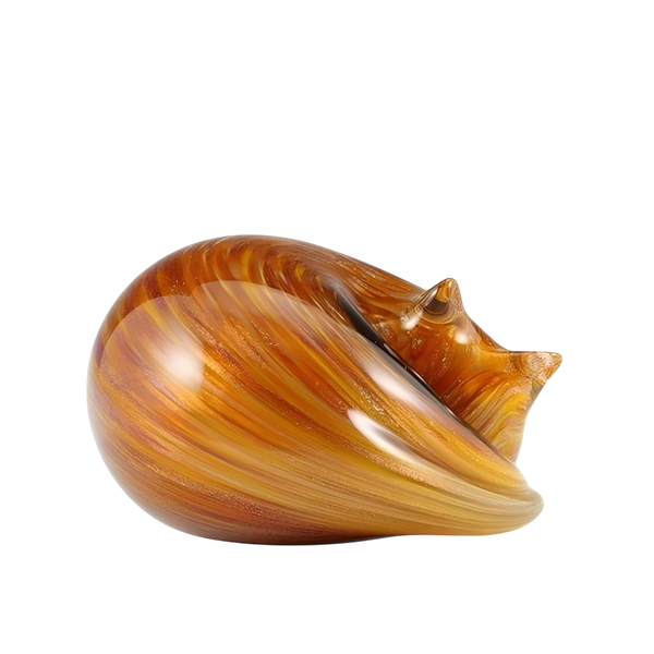 Sparkly Marmalade Sleeping Cat